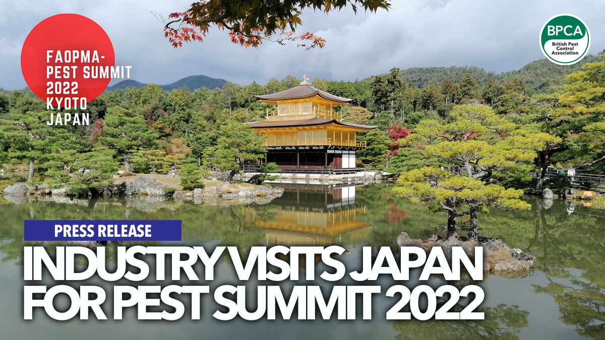 industry visits japan for pest summit 2022